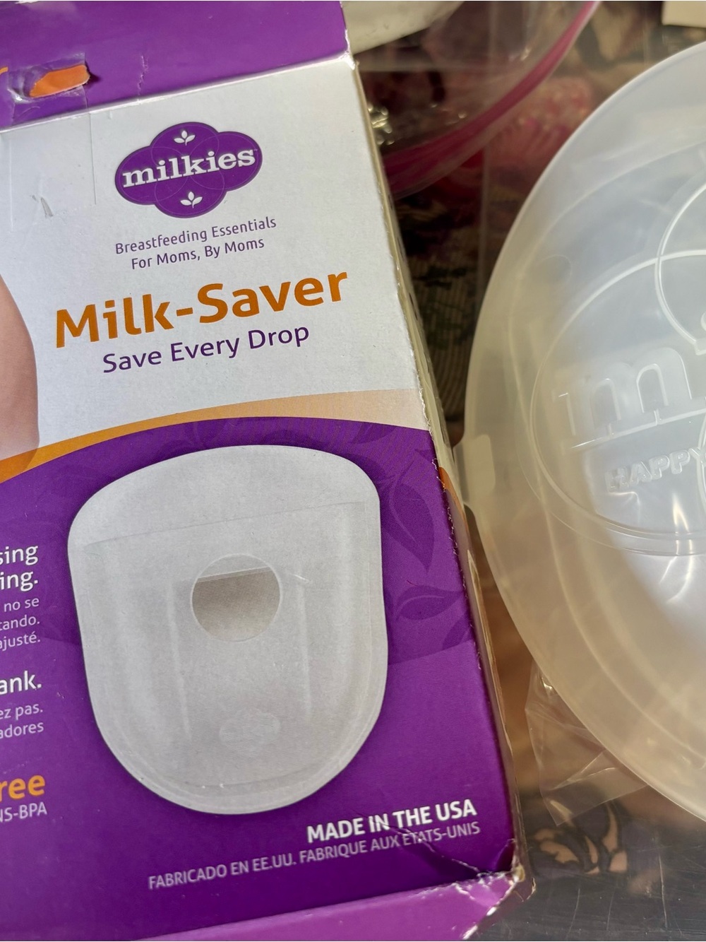 Milkies Milk-Saver Breastfeeding Accessory
